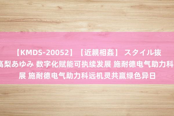 【KMDS-20052】【近親相姦】 スタイル抜群な僕の叔母さん 高梨あゆみ 数字化赋能可执续发展 施耐德电气助力科远机灵共赢绿色异日